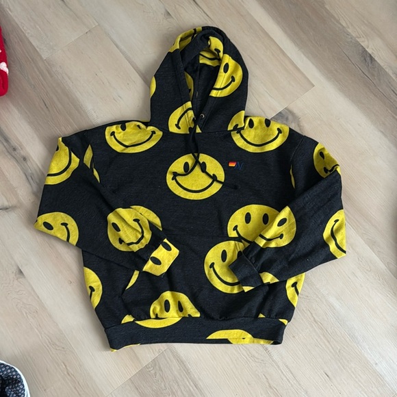 Aviator Nation Sweaters - Aviator nation smiley sweatshirt size XS